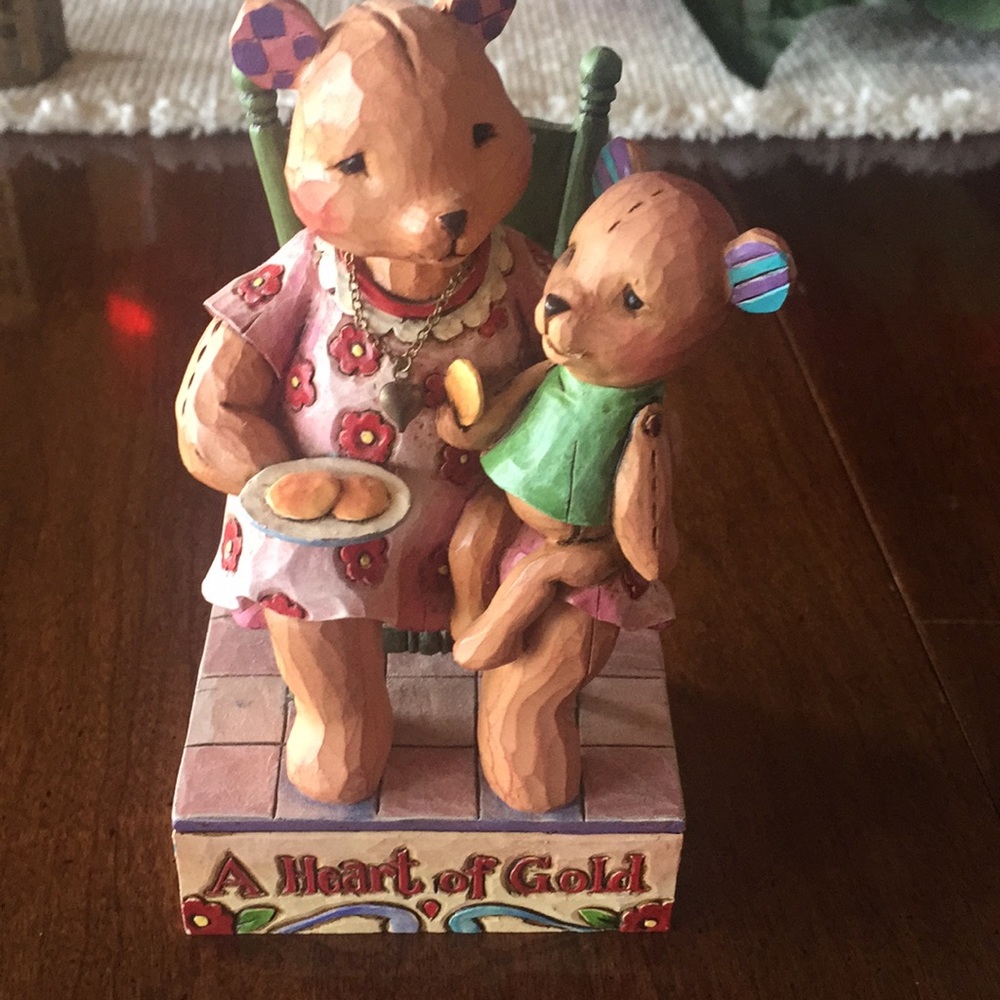 Jim Shore darling  “You  Have A Heart Of Gold”